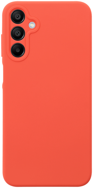 Samsung Galaxy A15 5G (SM-A156B) szilikon tok kameravédővel matt barackszínű