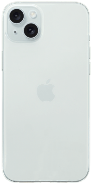 Apple iPhone 15 Plus szilikon tok közepesen ütésálló kameravédővel átlátszó