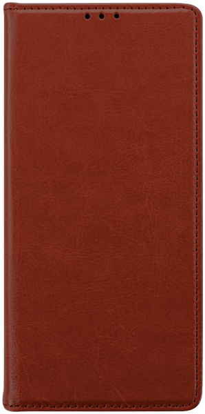 Samsung Galaxy S24 Ultra (SM-S928B) oldalra nyíló flipes bőrtok valódi bőr barna