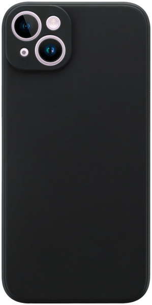 Apple iPhone 14 Plus szilikon tok kameravédővel matt fekete