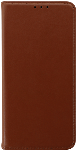 Samsung Galaxy A34 (SM-A346B) oldalra nyíló flipes bőrtok valódi bőr barna
