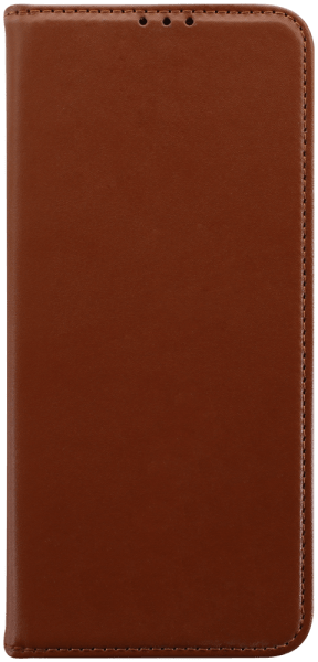 Xiaomi Redmi Note 13 5G oldalra nyíló flipes bőrtok valódi bőr barna