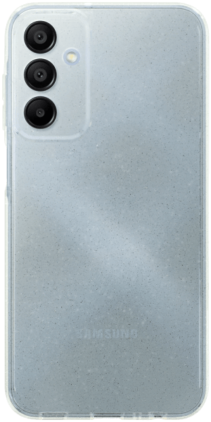 Samsung Galaxy A15 (SM-A155F) szilikon tok kameravédővel csillogó átlátszó