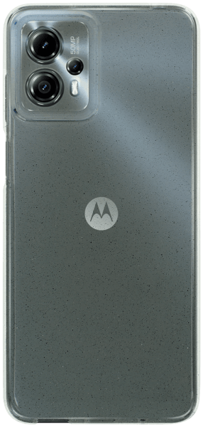 Motorola Moto G13 szilikon tok kameravédővel csillogó átlátszó
