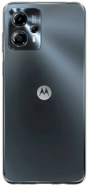 Motorola Moto G23 szilikon tok közepesen ütésálló kameravédővel átlátszó