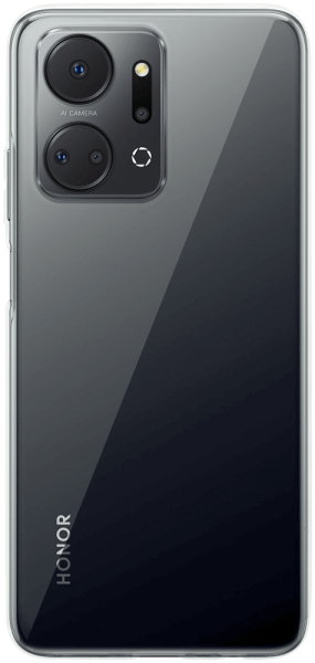 Honor X7a szilikon tok átlátszó