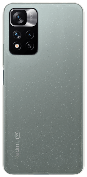 Xiaomi Redmi Note 11 Pro Plus 5G szilikon tok csillogó átlátszó
