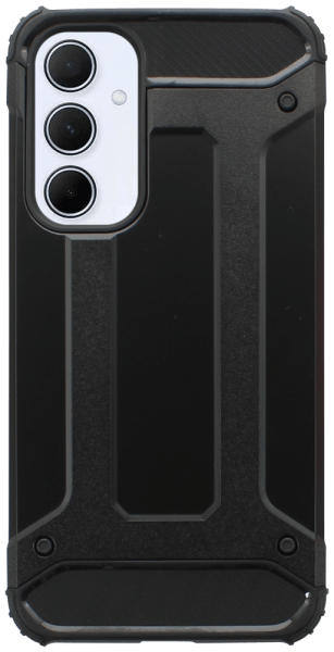 Samsung Galaxy A35 5G (SM-A356B) ütésálló tok légpárnás sarkas, hibrid Forcell Armor fekete