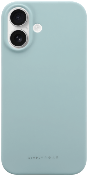 Apple iPhone 16 szilikon tok gyári ROAR babakék