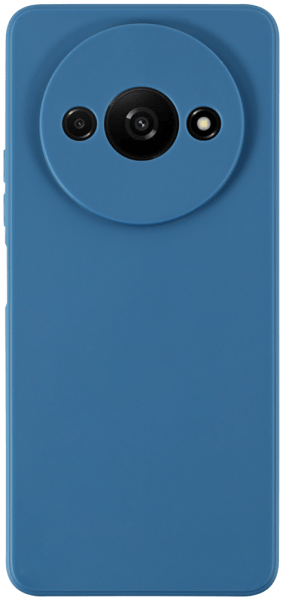 Xiaomi Redmi A3 szilikon tok kameravédővel matt sötétkék