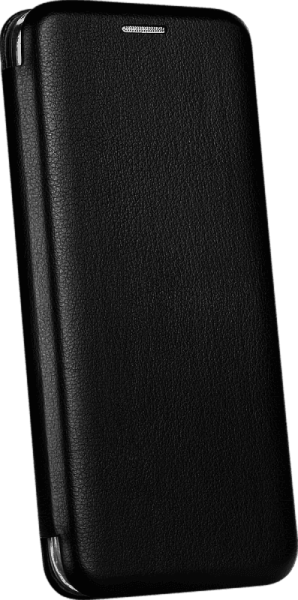 Apple iPhone 16 Pro Max oldalra nyíló mágneses flipes bőrtok prémium minőség fekete