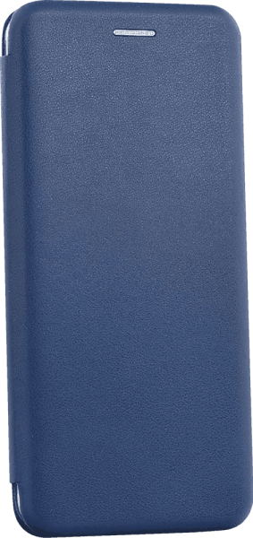 Apple iPhone 16 Plus oldalra nyíló mágneses flipes bőrtok prémium minőség sötétkék