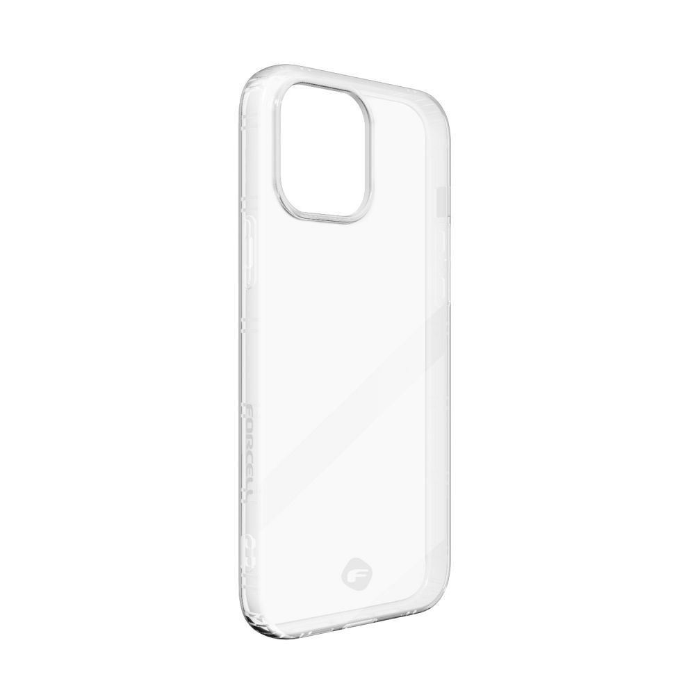 FORCELL F-PROTECT Hosszú Élettartamú, Vékony Tok iPhone 13 Pro Max Készülékhez, Átlátszó Kivitelben