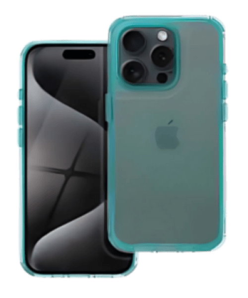 MATRIX CLEAR tok – iPhone 14 Pro tok menta színben | Elegáns és tartós védelem