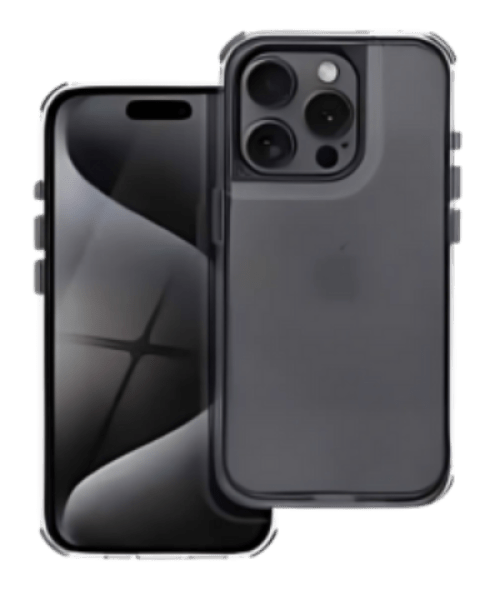 MATRIX CLEAR tok IPHONE 14 fekete