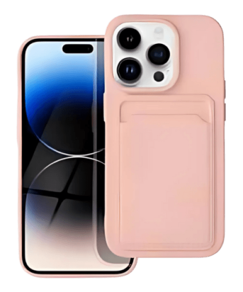CARD Tok az iPhone 14 Pro-hoz – Stílusos Rózsaszín Kivitelben