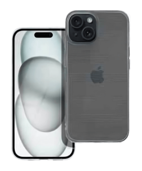 CLEAR Tok – 2 mm-es iPhone 15-hoz Átlátszó színben