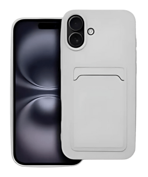 CARD tok iPhone 16 Plus-hoz – Fehér színben