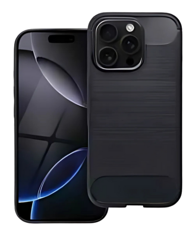 CARBON tok iPhone 16 Pro-hoz – Fekete színben