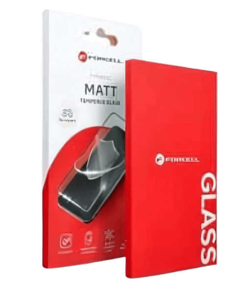 Forcell Matt Üveg – Prémium kijelzővédelem iPhone 15 Pro Max készülékhez Fekete kerettel