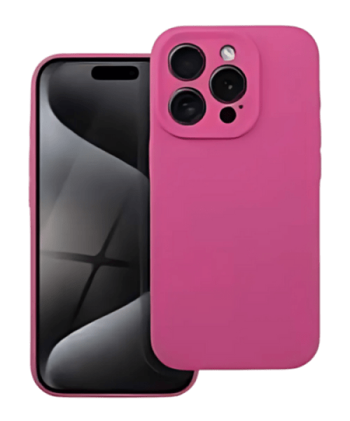 SILICONE Tok – Elegáns védelem iPhone 16 Pro készülékedhez rózsaszínben