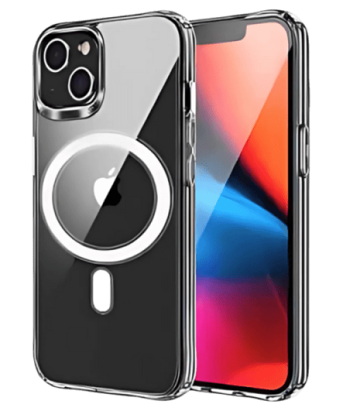 CLEAR MAG COVER (MID) Tok – MagSafe Kompatibilis Átlátszó Védelem iPhone 13 készülékhez