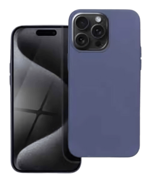 MATT Tok iPhone 15 Pro Max – Elegáns és Tartós Védelem sötétkék színben