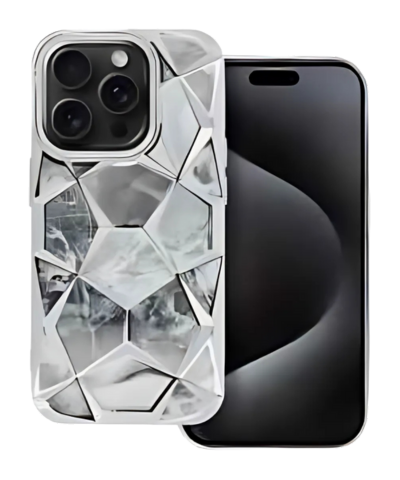 TWINKI tok iPhone 13-hoz – Elegáns védelem ezüst színben