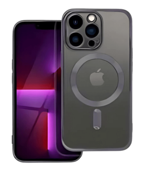 ELECTRO MAG COVER tok iPhone 13 Pro-hoz – Fekete színben, MagSafe kompatibilitással