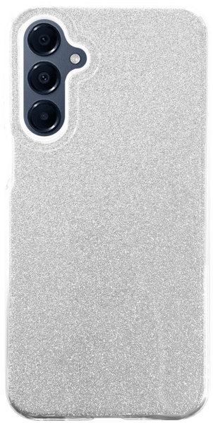 Samsung Galaxy A16 5G (SM-A166B/DS) szilikon tok csillogó hátlap ezüst