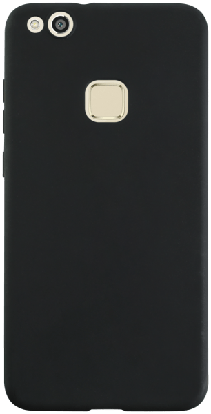 Huawei P10 Lite szilikon tok kameravédővel matt fekete