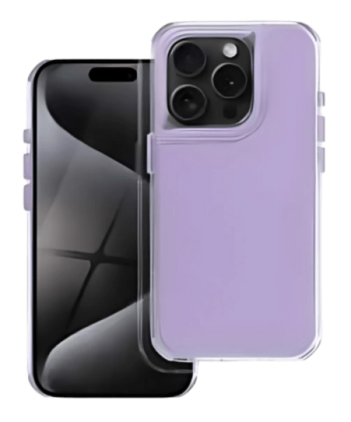 MATRIX tok iPhone 13 Pro-hoz – Világoslila színben, Stílus és Védelem