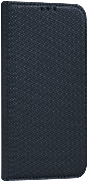 Apple iPhone 16 Pro Max oldalra nyíló flipes bőrtok rombusz mintás fekete