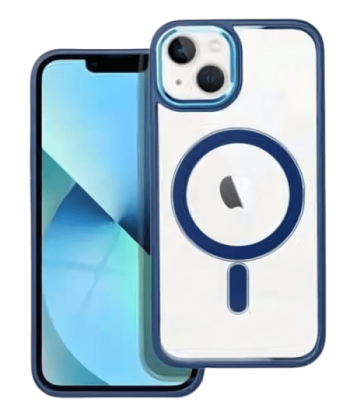 COLOR EDGE MAG COVER tok – MagSafe kompatibilis iPhone 13-hoz, kék