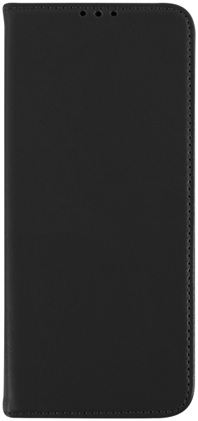 Xiaomi Redmi Note 13 4G oldalra nyíló flipes bőrtok valódi bőr fekete