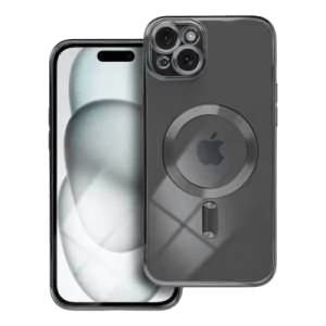ELECTRO MAG COVER tok – iPhone 15 Plus készülékhez, fekete színben