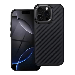 Carbon Elite Mag Cover – Prémium védelem iPhone 15 készülékhez fekete színben