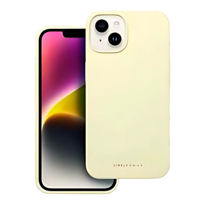 ROAR Tok CLOUD SKIN az IPHONE 14 Készülékhez – Világossárga