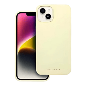ROAR Tok CLOUD SKIN az IPHONE 14 Készülékhez – Világossárga