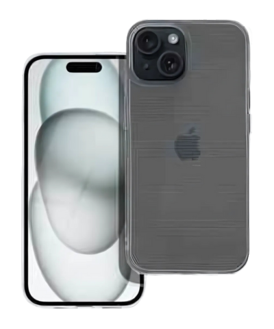 CLEAR Tok – Praktikus Védelem iPhone 15-höz, Átlátszó színben