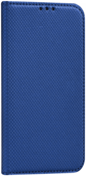 Motorola Edge 50 Neo oldalra nyíló flipes bőrtok rombusz mintás sötétkék