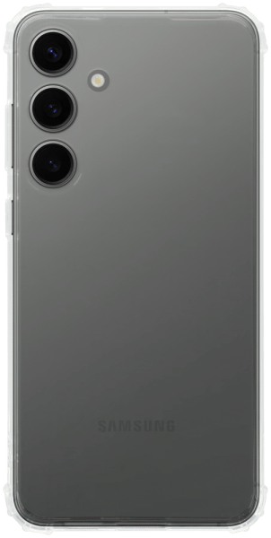 Samsung Galaxy S24 Plus (SM-S926B) szilikon tok közepesen ütésálló légpárnás sarok kameravédővel átlátszó