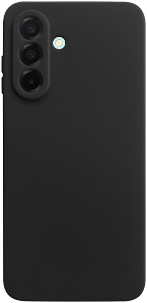 Samsung Galaxy A26 5G (SM-A266B/DS) szilikon tok kameravédővel matt fekete