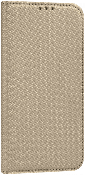 Samsung Galaxy A52s 5G (SM-A528B) oldalra nyíló flipes bőrtok rombusz mintás arany