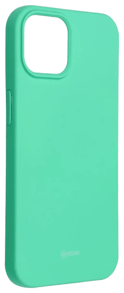 Apple iPhone 15 szilikon tok gyári ROAR mentazöld