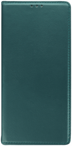 Samsung Galaxy S25 Ultra (SM-S938B) oldalra nyíló flipes bőrtok asztali tartó funkciós sötétzöld