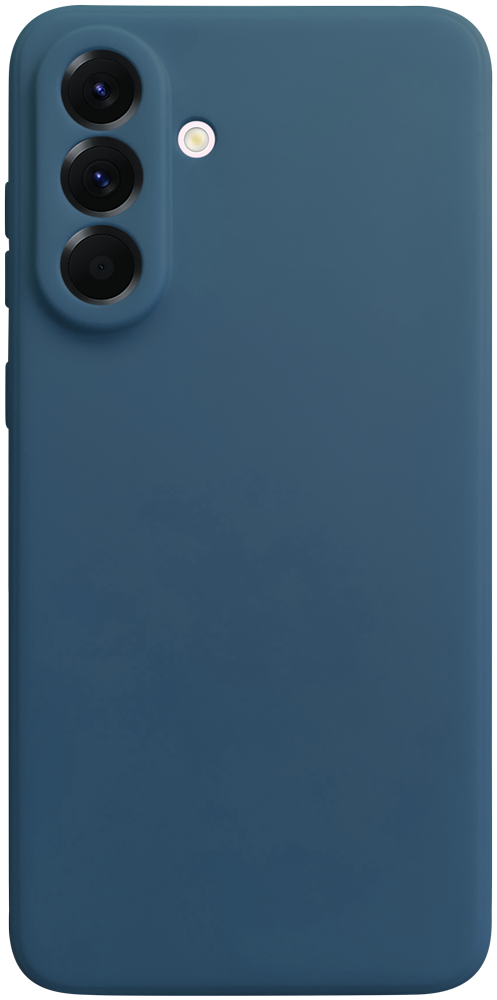 Samsung Galaxy A56 5G (SM-A566B/DS) szilikon tok kameravédővel matt sötétkék