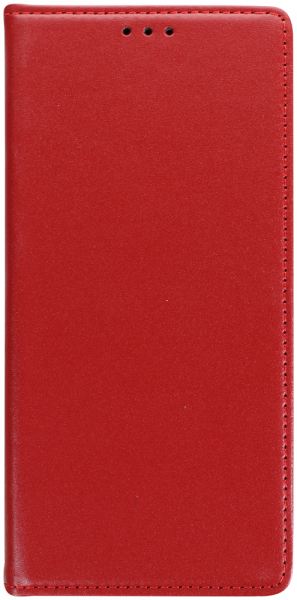 Samsung Galaxy S25 Ultra (SM-S938B) oldalra nyíló flipes bőrtok valódi bőr piros
