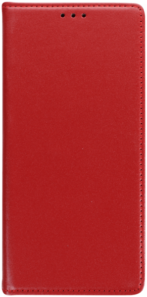 Samsung Galaxy S25 Ultra (SM-S938B) oldalra nyíló flipes bőrtok valódi bőr piros