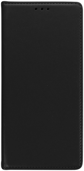 Samsung Galaxy S25 Ultra (SM-S938B) oldalra nyíló flipes bőrtok valódi bőr fekete